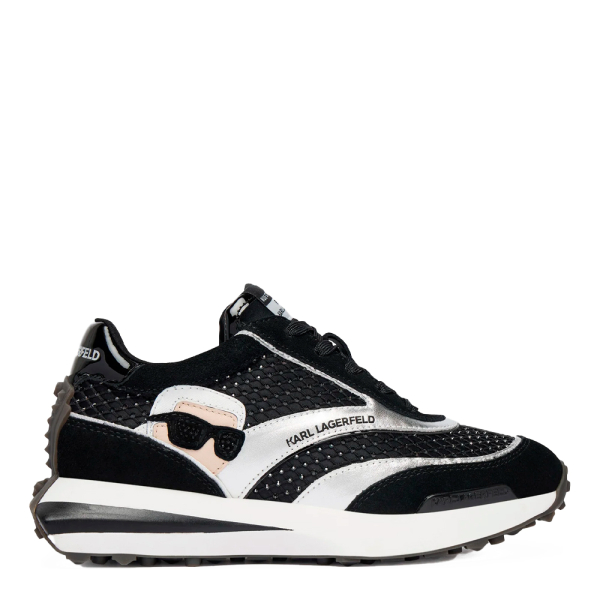 Karl Lagerfeld EDELSTEIN-MESH-MIX-SCHUH - 38 Schwarz- Ref.