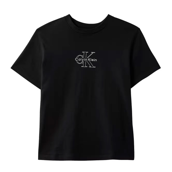 Calvin Klein T-shirts hauts et polos Noir - T-SHIRT MONOLOGO CLASSIQUE DE SAISON - S - Ref 27 €