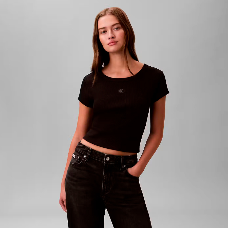 camiseta-de-bebe-de-canale-con-logo-tejido