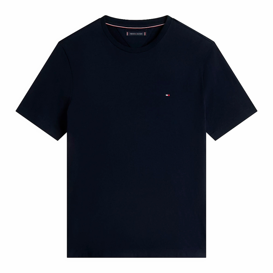 camiseta-de-cuello-redondo-con-logo-bordado