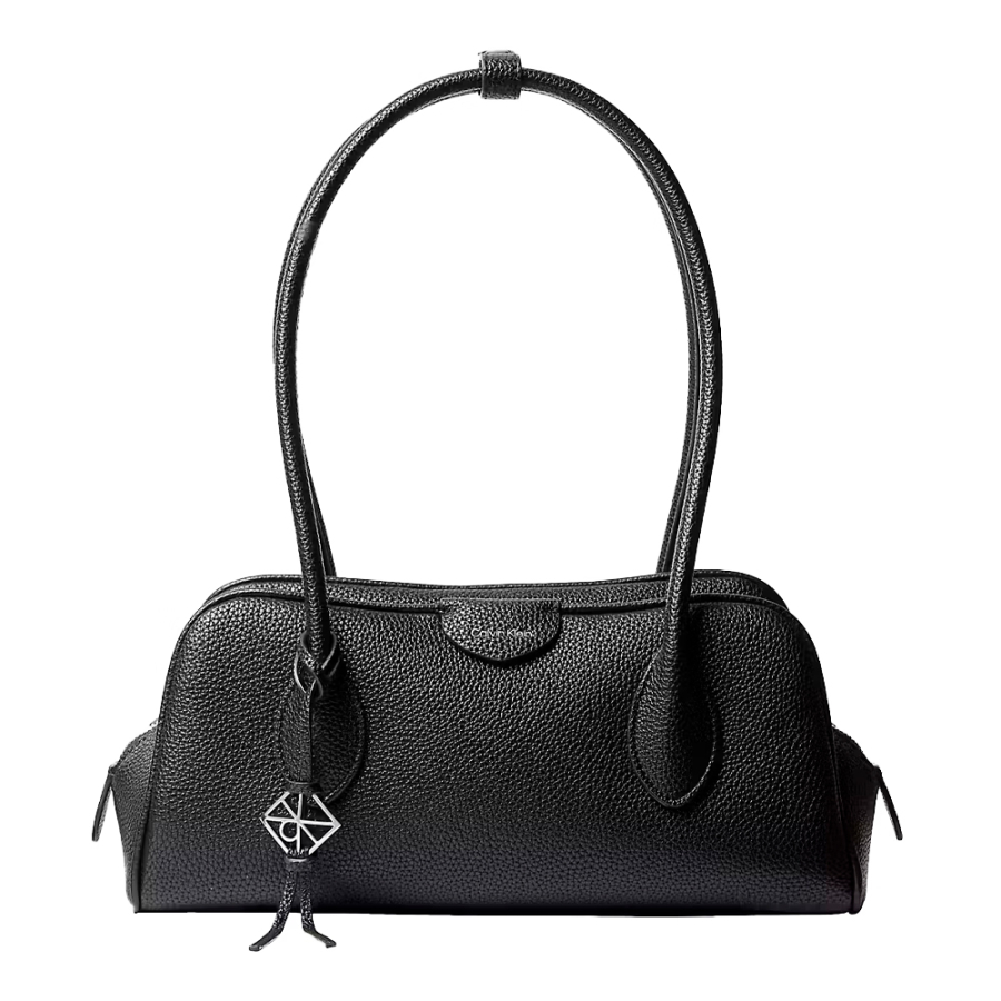 bolso-de-hombro-granulado-con-logo-emblematico bolso-de-hombro-granulado-con-logo-emblematico
