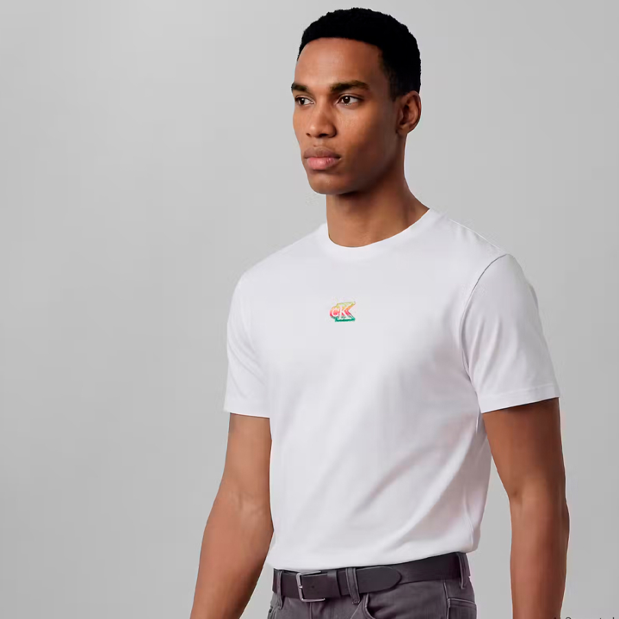 t-shirt-a-coste-slim-con-monogramma-pride t-shirt-a-coste-slim-con-monogramma-pride
