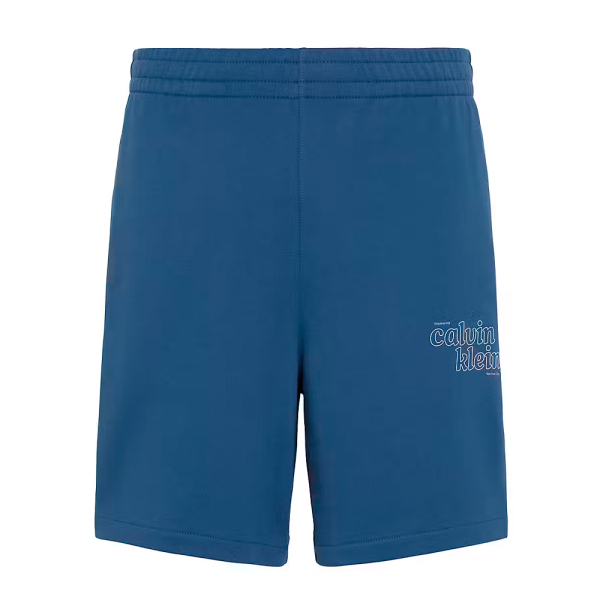 Calvin Klein Pantalons Bleu - SHORT 350 TERRY EU GRAPHIC - M - Ref 63 €