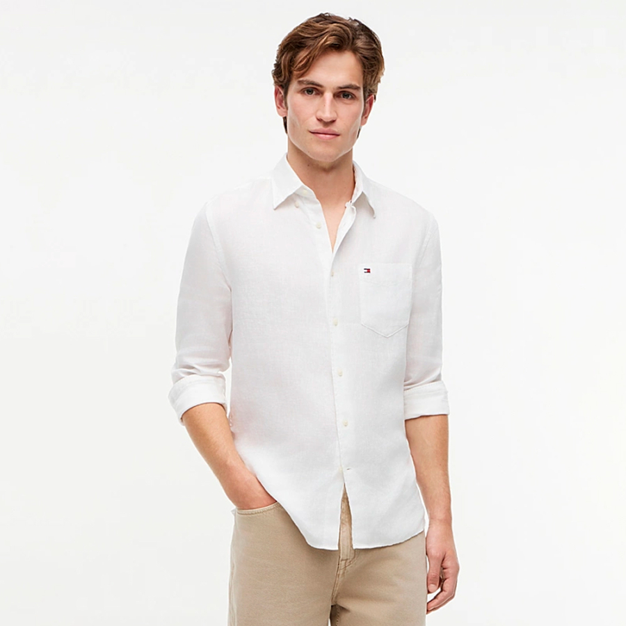 camisa-de-corte-regular-en-puro-lino-lavado camisa-de-corte-regular-en-puro-lino-lavado