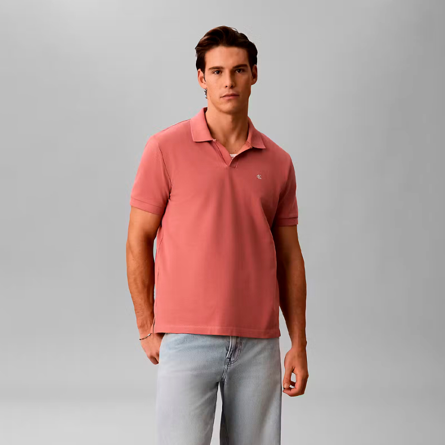 polo-de-pique-de-algodon-con-cuello-abierto polo-de-pique-de-algodon-con-cuello-abierto