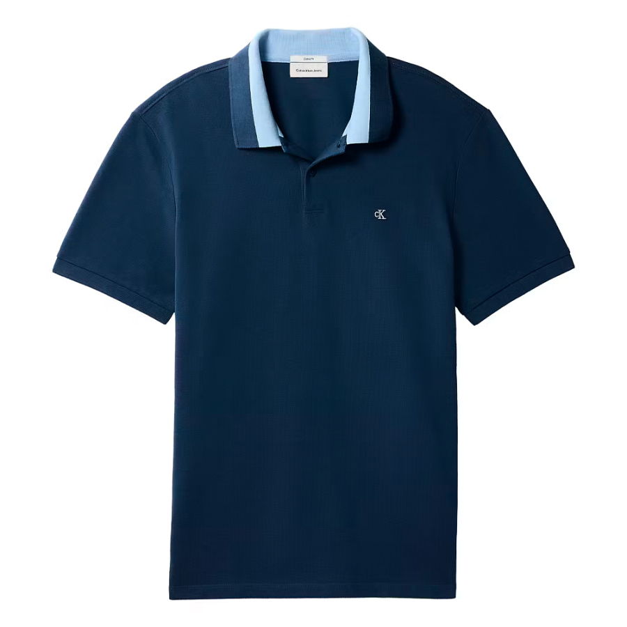 polo-de-pique-con-cuello-en-contraste polo-de-pique-con-cuello-en-contraste