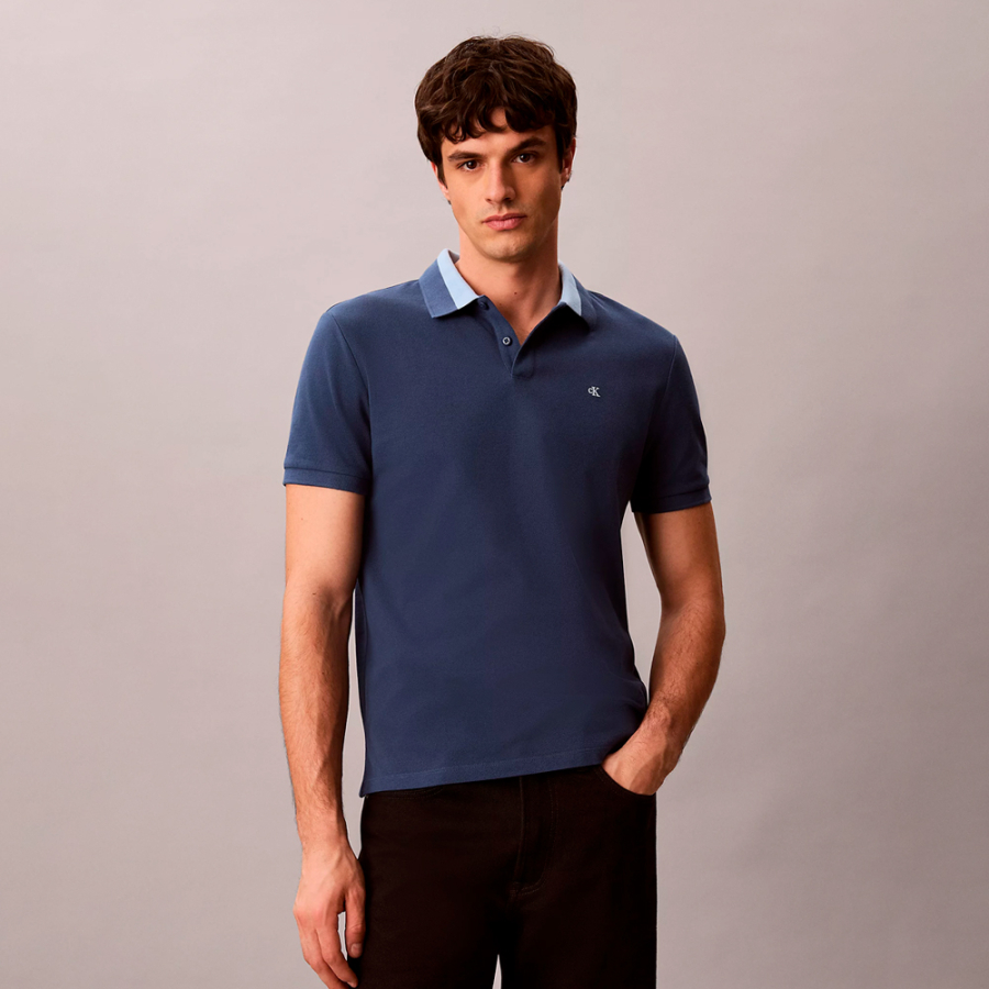 polo-de-pique-con-cuello-en-contraste polo-de-pique-con-cuello-en-contraste