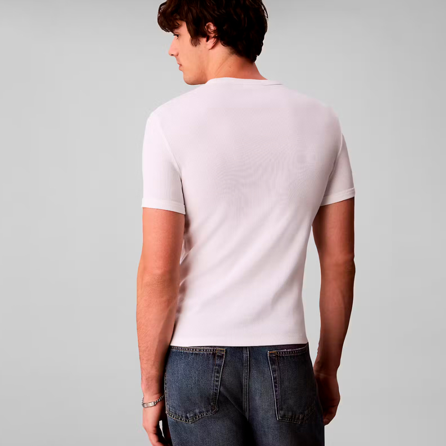 rib-slim-woven-label-t-shirt rib-slim-woven-label-t-shirt