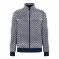 FBI2-4G JACQUARD SILK BLU