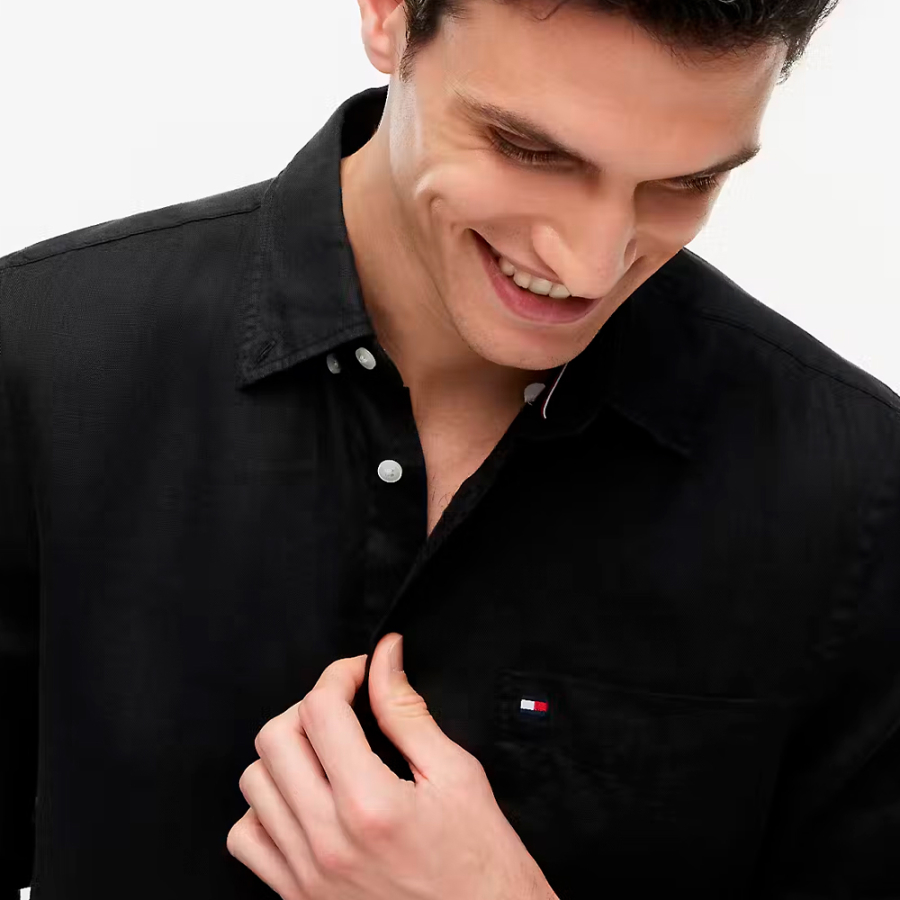 camisa-de-corte-regular-en-puro-lino-lavado camisa-de-corte-regular-en-puro-lino-lavado