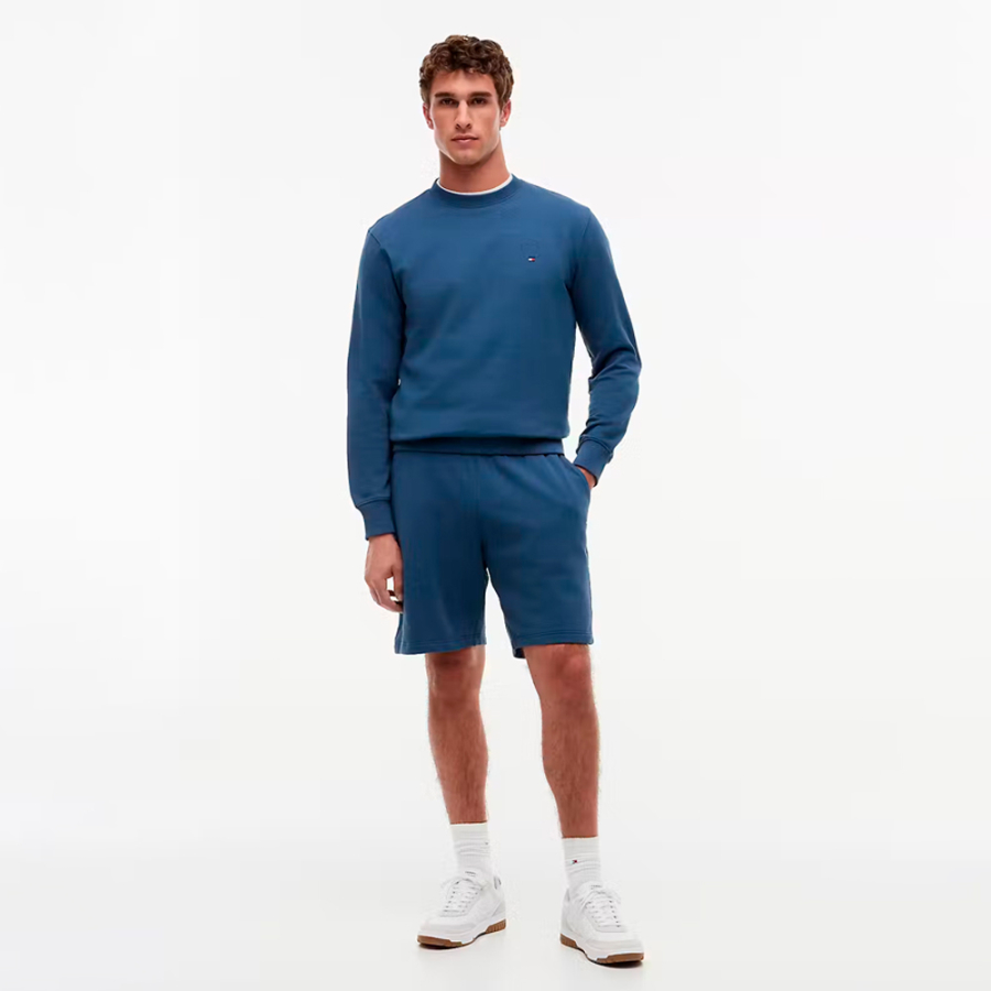 short-de-felpa-con-logo-bordado