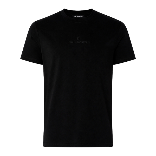 Karl Lagerfeld T-shirts Noir - T-SHIRT COL ROND 755047 563221 - M - Ref 89 €