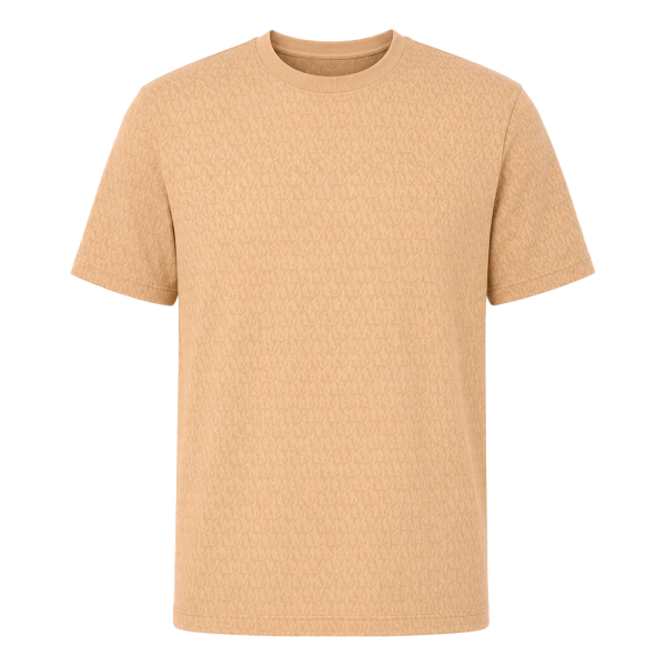 Michael Kors T-shirts Beige - T-SHIRT SIGNATURE MK - S - Ref 80 €