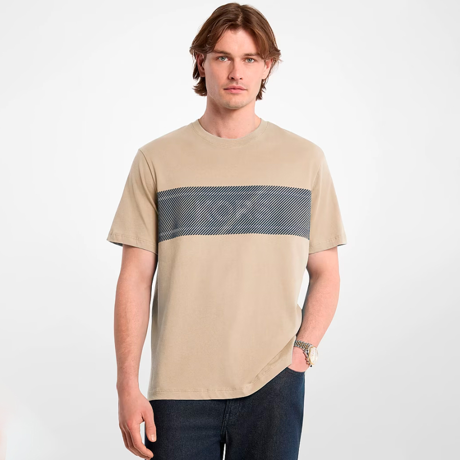 t-shirt-con-logo-mk-sul-petto