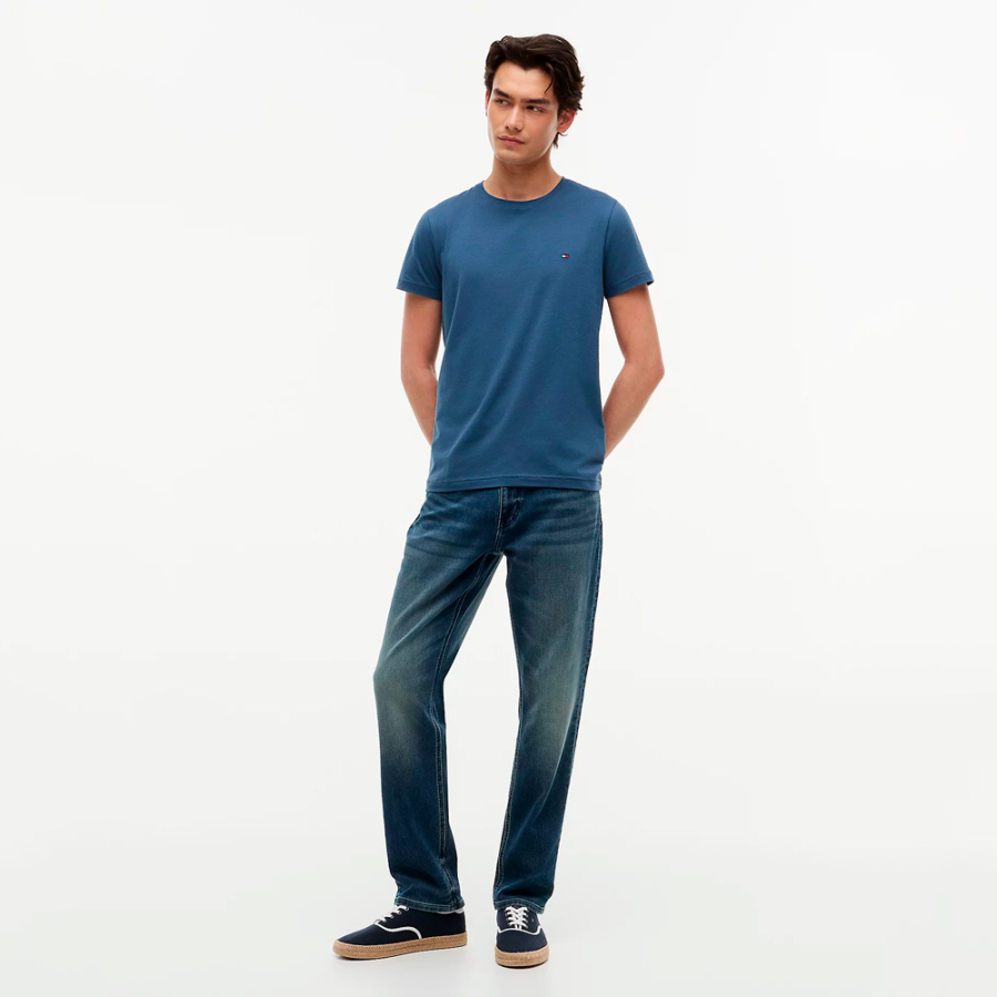 camiseta-slim-de-punto-con-logo-bordado