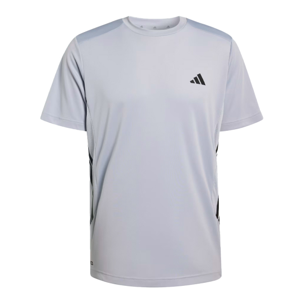 Adidas Vtements de sport Gris - T-SHIRT DENTRANEMENT TECH ESSENTIALS 3 BANDES - 2XL - Ref 40 €
