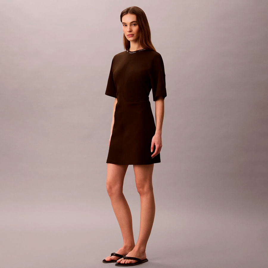 milano-stitch-draped-shirt-dress milano-stitch-draped-shirt-dress