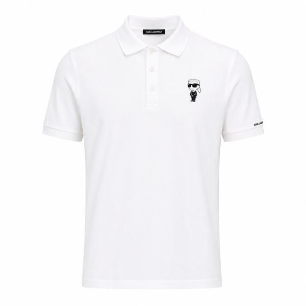 Karl Lagerfeld Polos Blanc - POLO KL 745024 563221 - L - Ref 107 €