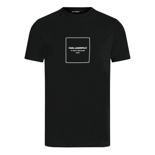 Karl Lagerfeld T-shirts Noir - T-SHIRT COL ROND KL 755033 563221 - L - Ref 89 €