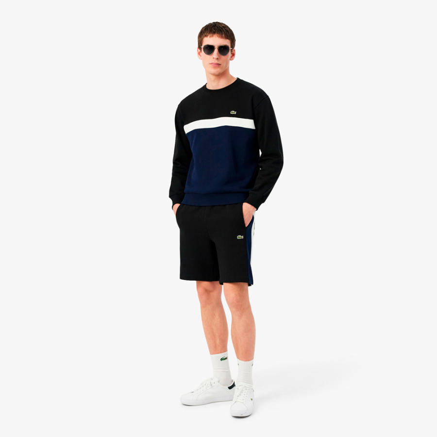 short-con-bloques-de-color-de-corte-regular short-con-bloques-de-color-de-corte-regular
