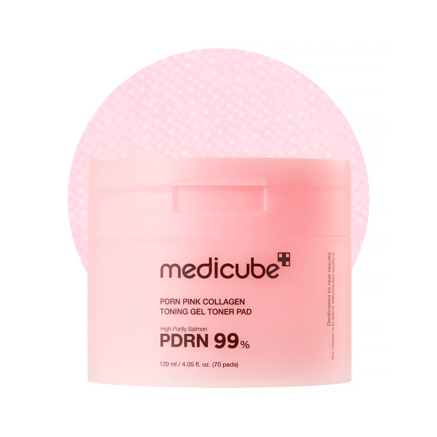 pdrn-pink-collagen-gel-toner-pad-discos-com-efeito-iluminador-de-colageno