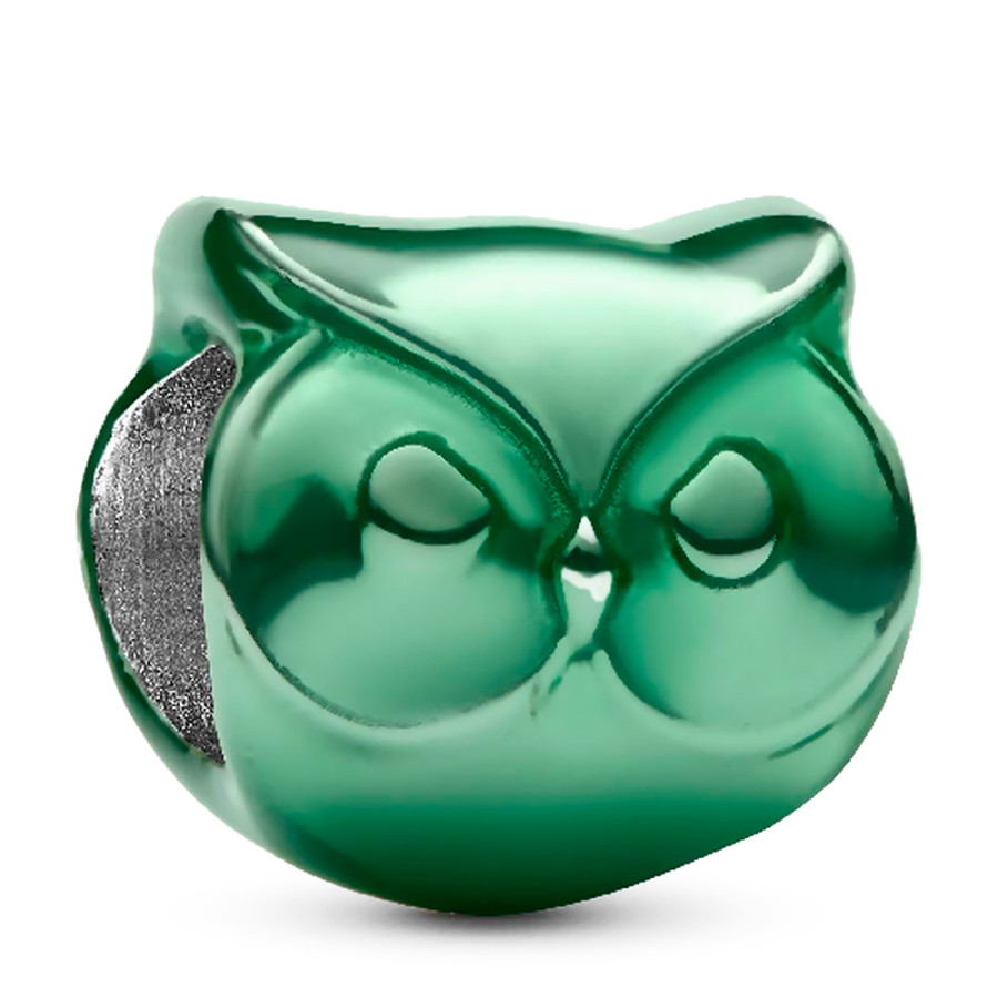 charm-mini-coruja-verde-794900c01 charm-mini-coruja-verde-794900c01