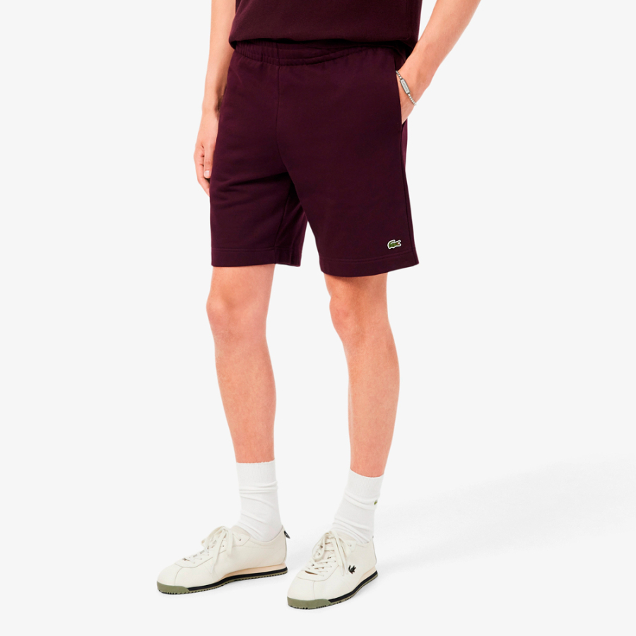 short-de-felpa-de-corte-regular short-de-felpa-de-corte-regular