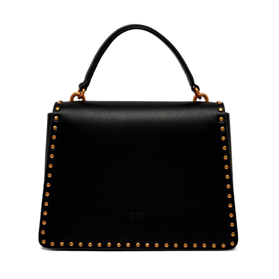 top-handle-classic-light-bag-with-studs top-handle-classic-light-bag-with-studs