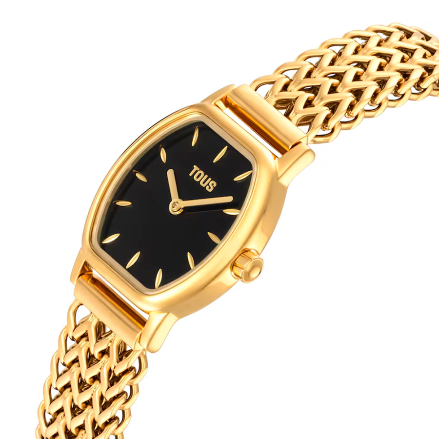 reloj-analogico-con-brazalete-de-acero-dorado-y-onix-osier-mini