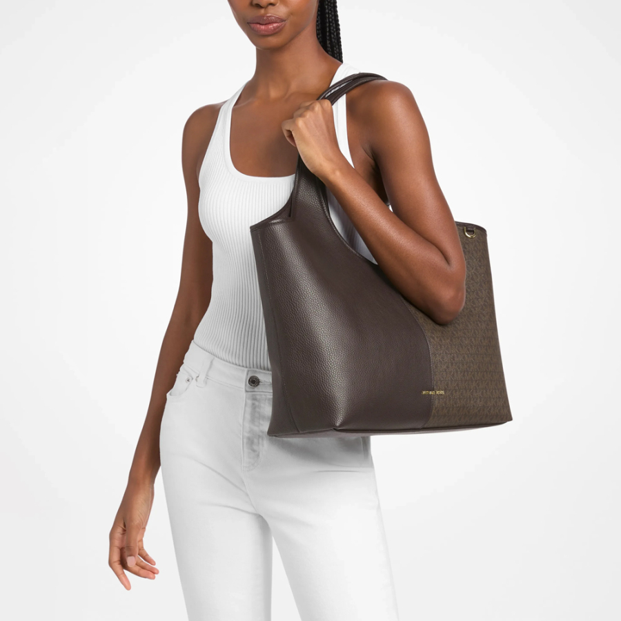 large-textured-henly-logo-tote-bag large-textured-henly-logo-tote-bag