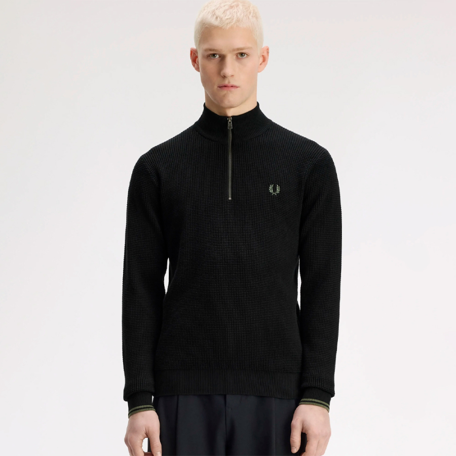 pullover-mit-waffelmuster-und-halbem-reissverschluss pullover-mit-waffelmuster-und-halbem-reissverschluss