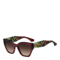 BQA/HA-BURGUNDY GREEN/BROWN SHADED