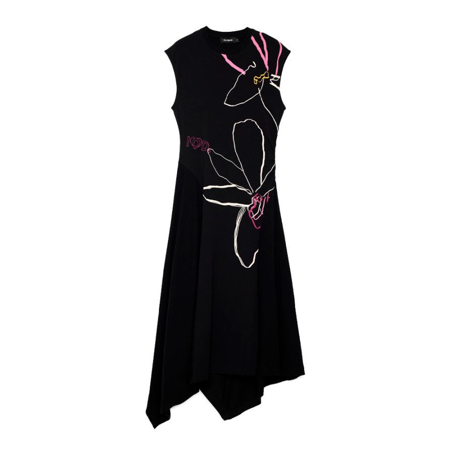 asymmetrisches-kleid-mit-blumenmuster