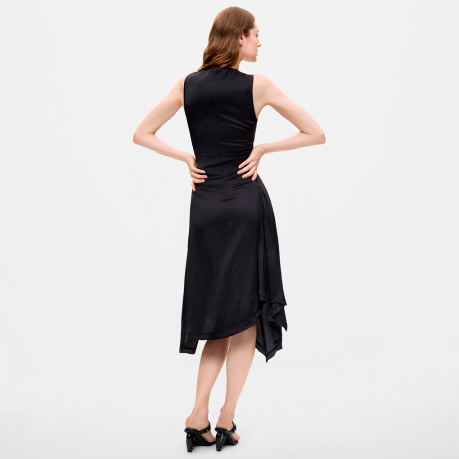 asymmetrical-sleeveless-dress