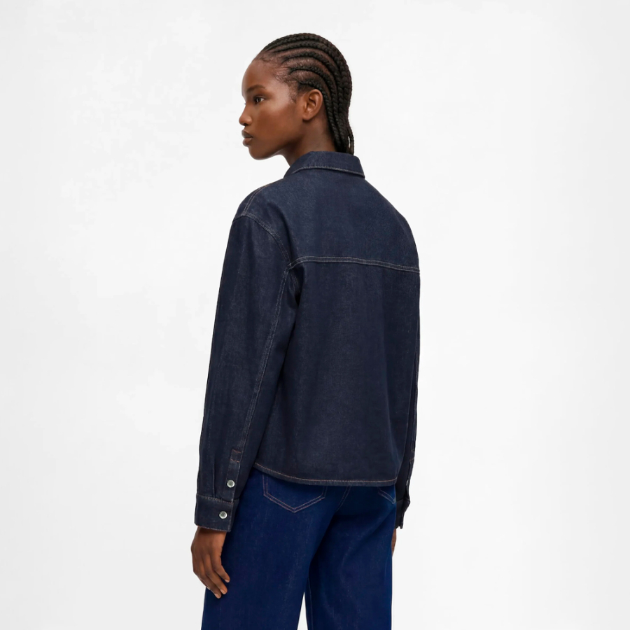 denim-shirt-with-a-loose-design-and-shiny-effect