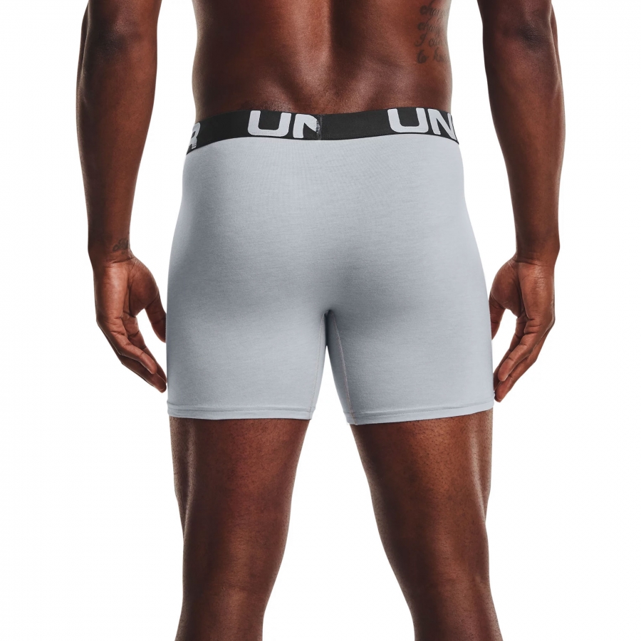 Pack 3 boxers Under Armour Charged Cotton 6In Pack 3 boxers Under Armour Charged Cotton 6In