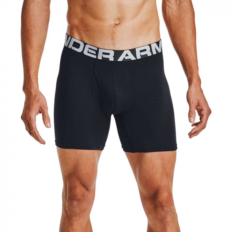 Pack 3 boxers Under Armour Charged Cotton 6In Pack 3 boxers Under Armour Charged Cotton 6In