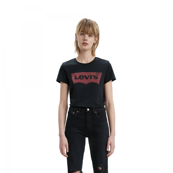 Levis T-shirts hauts et polos Noir - Le t-shirt parfait - XS - Ref 17369 25 €