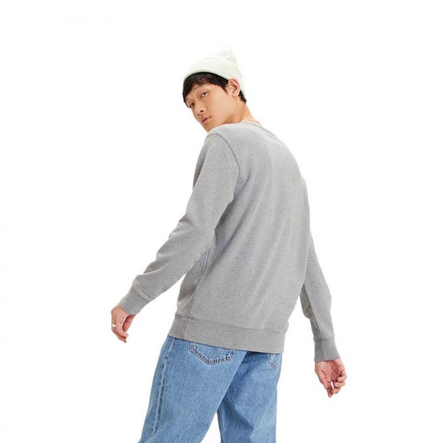 Felpa Levis New Original Crew Chisel Grey Felpa Levis New Original Crew Chisel Grey