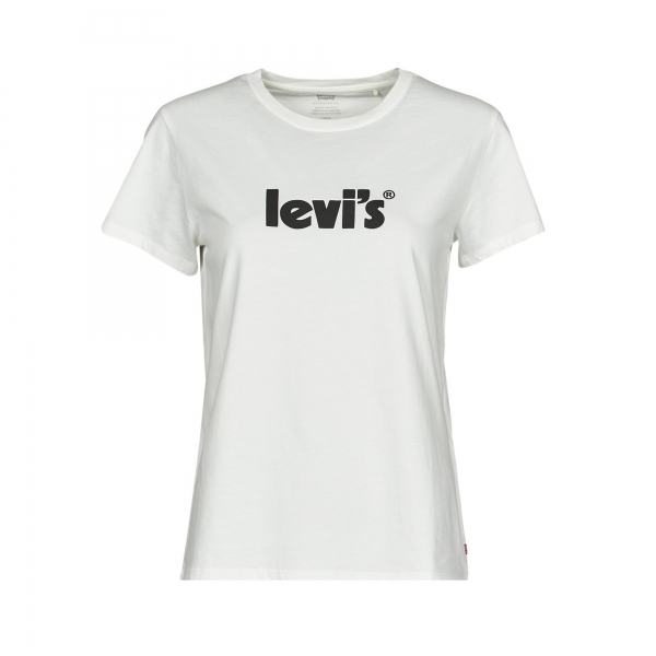 Levis T-shirts manches courtes Blanc - T-shirt avec logo affiche - S - Ref 17369 21 €