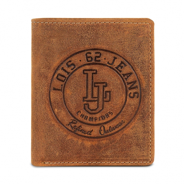 Lois PORTEFEUILLE HOMME EN CUIR MARRON - UNICA Brun- Ref 203117 16 €