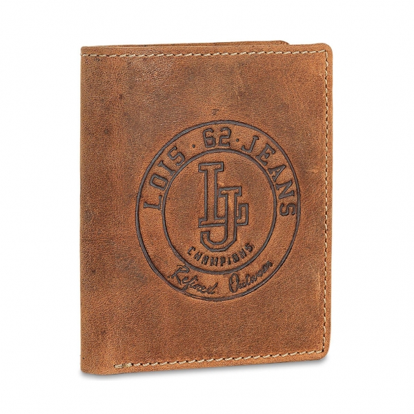 Lois PORTEFEUILLE HOMME LOIS BROCK EN CUIR MARRON - UNICA Brun- Ref 203120 20 €